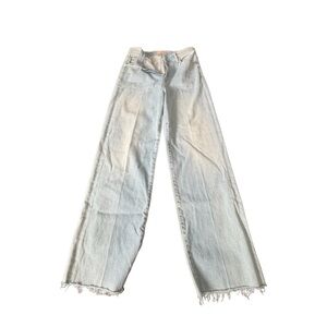 NWOT MOTHER wide leg jeans